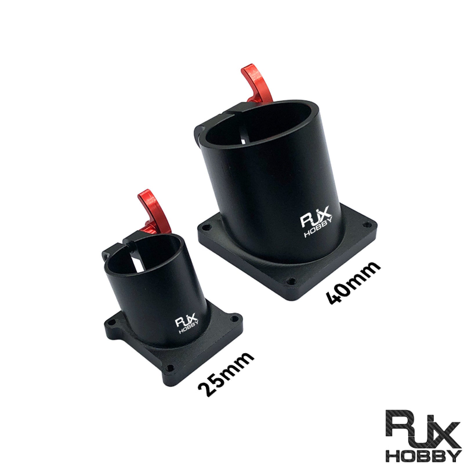 1pcs 25mm /40mm Quick Release Tripod Aluminum Tilt Fixed Seat Landing Gear Connector