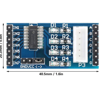 5 Pcs 5-12V ULN2003 Stepper Motor Driver Board Module for 28BYJ-48 Stepper Motor