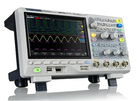 SDS1104X-E 100Mhz Digital Oscilloscope 4 channels Standard Decoder