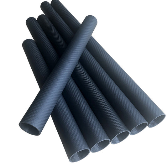 Tek T3K Carbon Fiber Round Tube 1300mm(OD:25-40mm)