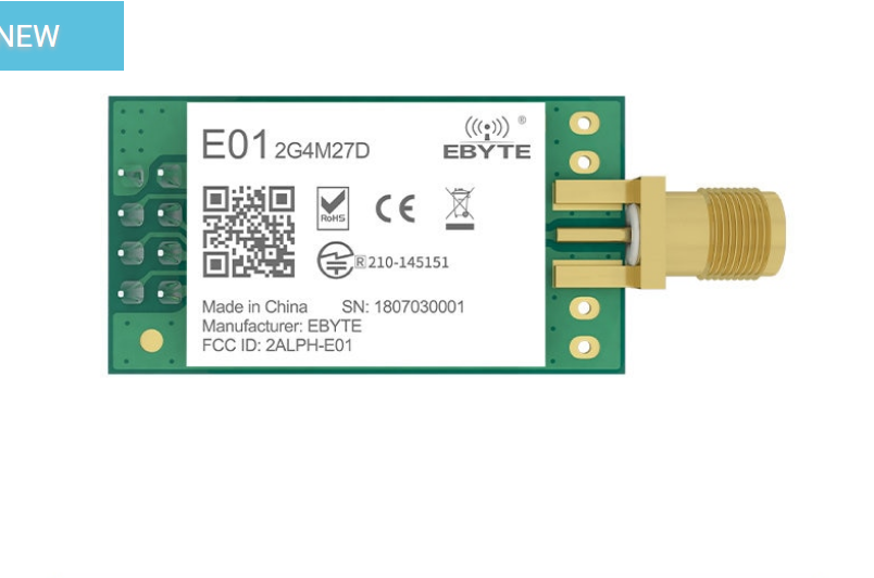 E01-2G4M27D SPI Transceiver NRF24L01 PA LNA Wireless Transmitter Receiver VR UAV