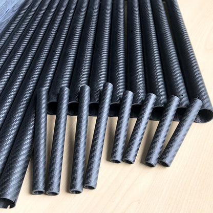 Tek T Carbon Fiber Round Tube 1500mm (OD:8-25mm)
