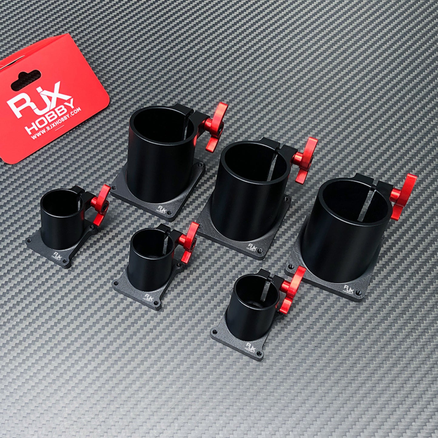 1pcs 25mm /40mm Quick Release Tripod Aluminum Tilt Fixed Seat Landing Gear Connector