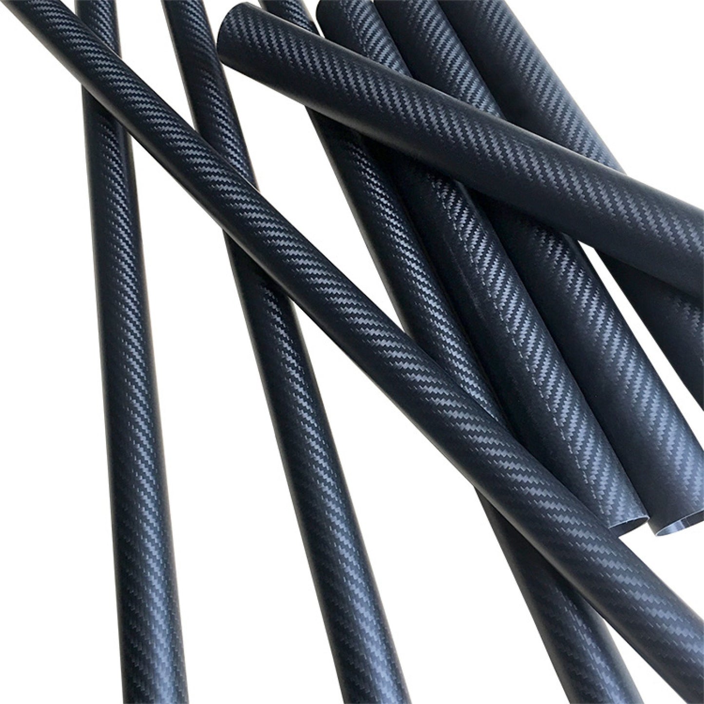 Tek T Carbon Fiber Round Tube 1500mm (OD:8-25mm)