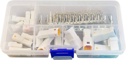 MUYI 196PCS                               Pin Automotive Electrical Connector Waterproof Plugs with Storage Box (19 Kits)