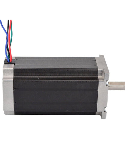 STEPPERONLINE 3PCS 3Nm Nema 23 Stepper Motor 4.2A 4-wires 10mm Shaft DIY CNC Mill Lathe Router