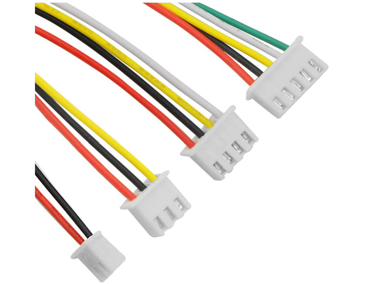 20Pcs 2PIN 3PIN 4PIN 5PIN Double End Female And Male Wire Connecting Plug