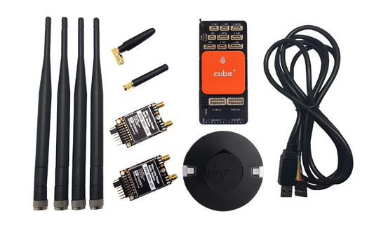 COMBO: Cube Orange+ W/ Here3+ & RFD900x-US Telemetry Set